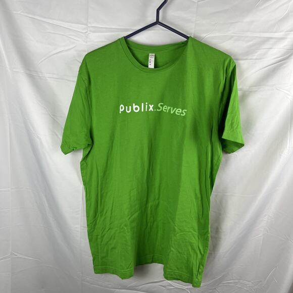 Publix Supermarket T Shirt. Large Green - Picture 1 of 3